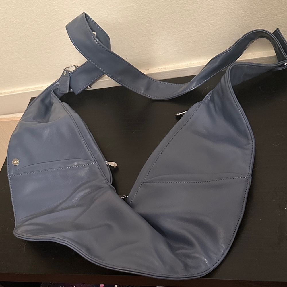 Blue Sash Bag